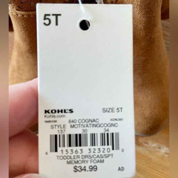 Toddler Girl Booties size 5T - Picture 5 of 6